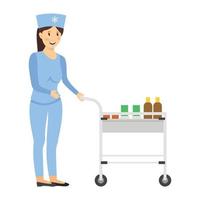 Nurse and Medical staff vector