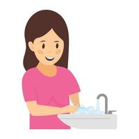 Hand Washing and Cleaning vector