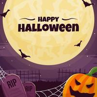 Happy Halloween Background vector