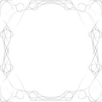 ornamental brochure template for design isolated on a white background vector
