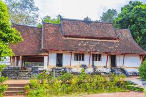 Wat Siphoutthabat Thippharam old buddhist temple in Luang Prabang Laos photo