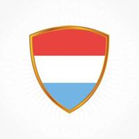 Luxembourg Flag PNG free vector