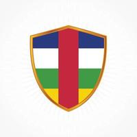 Central African Flag Vector Design