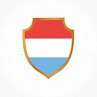 Luxembourg Flag PNG free vector