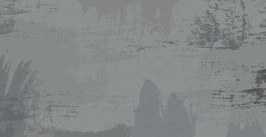 Dark gray realistic old scratched wall - Vector