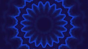 Circular abstract background. Kaleidoscope texture, symmetric effect. video