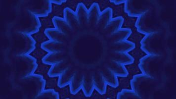 Circular abstract background. Kaleidoscope texture, symmetric effect. video