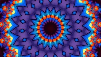 fluoreszierende abstrakte Musterkunst. mysteriöser Texturhintergrund. video