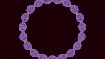 Spiral background. Abstract futuristic loop. video