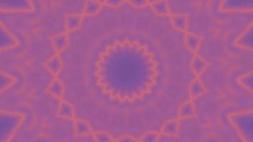 abstrait circulaire. texture kaléidoscope, effet symétrique. video