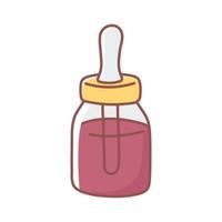 dropper bottle medicine vector