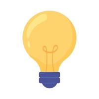 light bulb energy vector