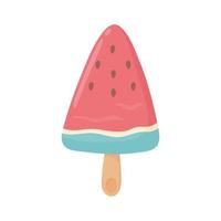 watermelon ice cream vector