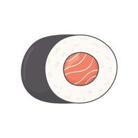 sushi oriental food vector