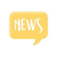 news message bubble vector