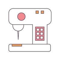 sewing machine icon vector