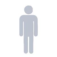 male pictogram character vector