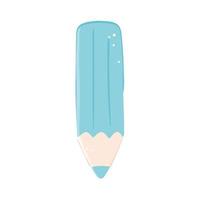 blue pencil color vector