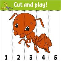 Learning numbers. Education developing worksheet. Game for kids. Activity page. Puzzle for children. Riddle for preschool. Simple flat isolated vector illustration in cute cartoon style.