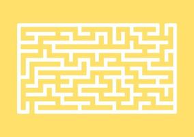 Abstract labyrinth. Game for kids. Puzzle for children. Maze conundrum. Vector illustration.