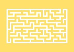 Abstract labyrinth. Game for kids. Puzzle for children. Maze conundrum. Vector illustration.