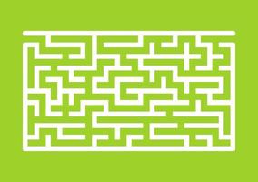 Abstract labyrinth. Game for kids. Puzzle for children. Maze conundrum. Vector illustration.