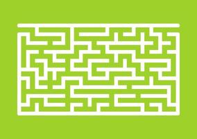 Abstract labyrinth. Game for kids. Puzzle for children. Maze conundrum. Vector illustration.