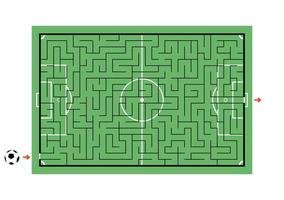 Abstact labyrinth. Game for kids. Puzzle for children. Maze conundrum. Color vector illustration.