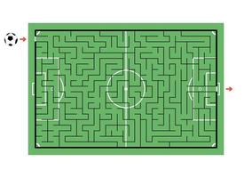 Abstact labyrinth. Game for kids. Puzzle for children. Maze conundrum. Color vector illustration.