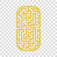 Maze. Game for kids. Funny labyrinth. Activity page. Puzzle for children. Riddle for preschool. Color vector illustration.