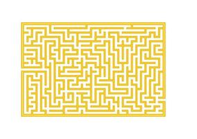 Abstact labyrinth. Game for kids. Puzzle for children. Maze conundrum. Color vector illustration.