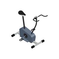 Isometric Exercycle Machine Composition vector