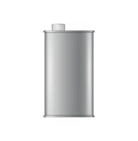 Oil Can Realistic Composition vector