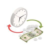 Time For Money Composition vector