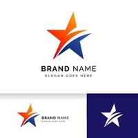 star logo design sign template. star vector icon