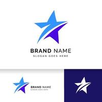 star logo design sign template. star vector icon