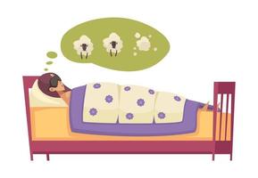 Counting Sheeps Sleep Composition vector