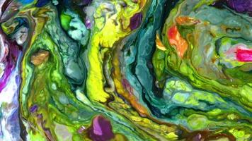 Fondo de textura de pintura abstracta video