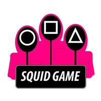 Illustration vector graphic of Squid game