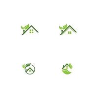green home  vector template