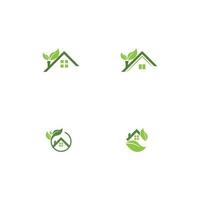 green home  vector template