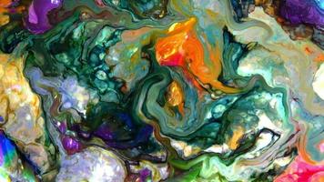 Fondo de textura de pintura abstracta video