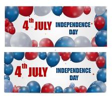 Independence Day Poster Vector Illustration