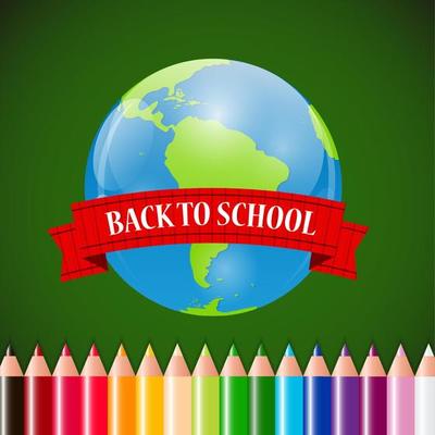 Back to School Concept Vector Illustration