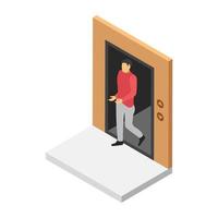 Hotel Exit Concepts vector