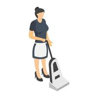 Vacuum Cleaning Concepts vector