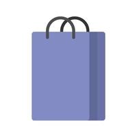 Shopping bag icon illustration. Suitable for us as additional elements on posters, templates, website, social media feeds, user interface, etc vector