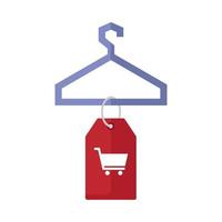 Offer label icon illustration with hunger. Suitable for us as additional elements on posters, templates, website, social media feeds, user interface, etc vector