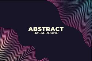 Abstract waves lines backgound with gradient texture pattern for your ideas template background vector