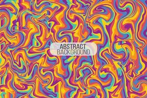 Modern trendy hand drawn abstract psychedelic groovy background. Vector illustration